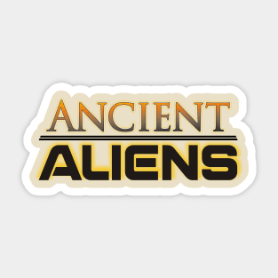 ancient aliens Sticker